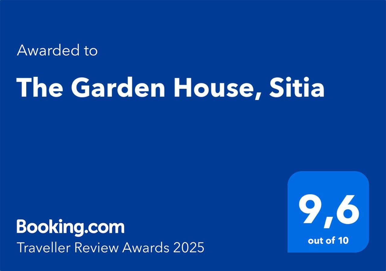 The Garden House, Sitia Daire Dış mekan fotoğraf